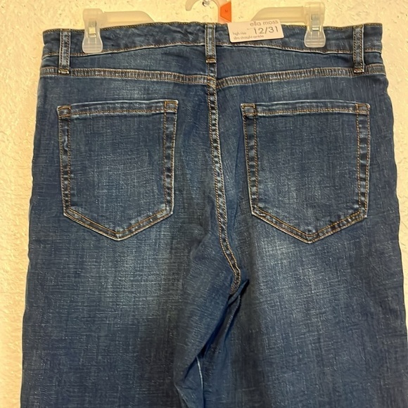 NWT Ella Moss high rise slim ankle jeans 12/31 - Picture 4 of 8